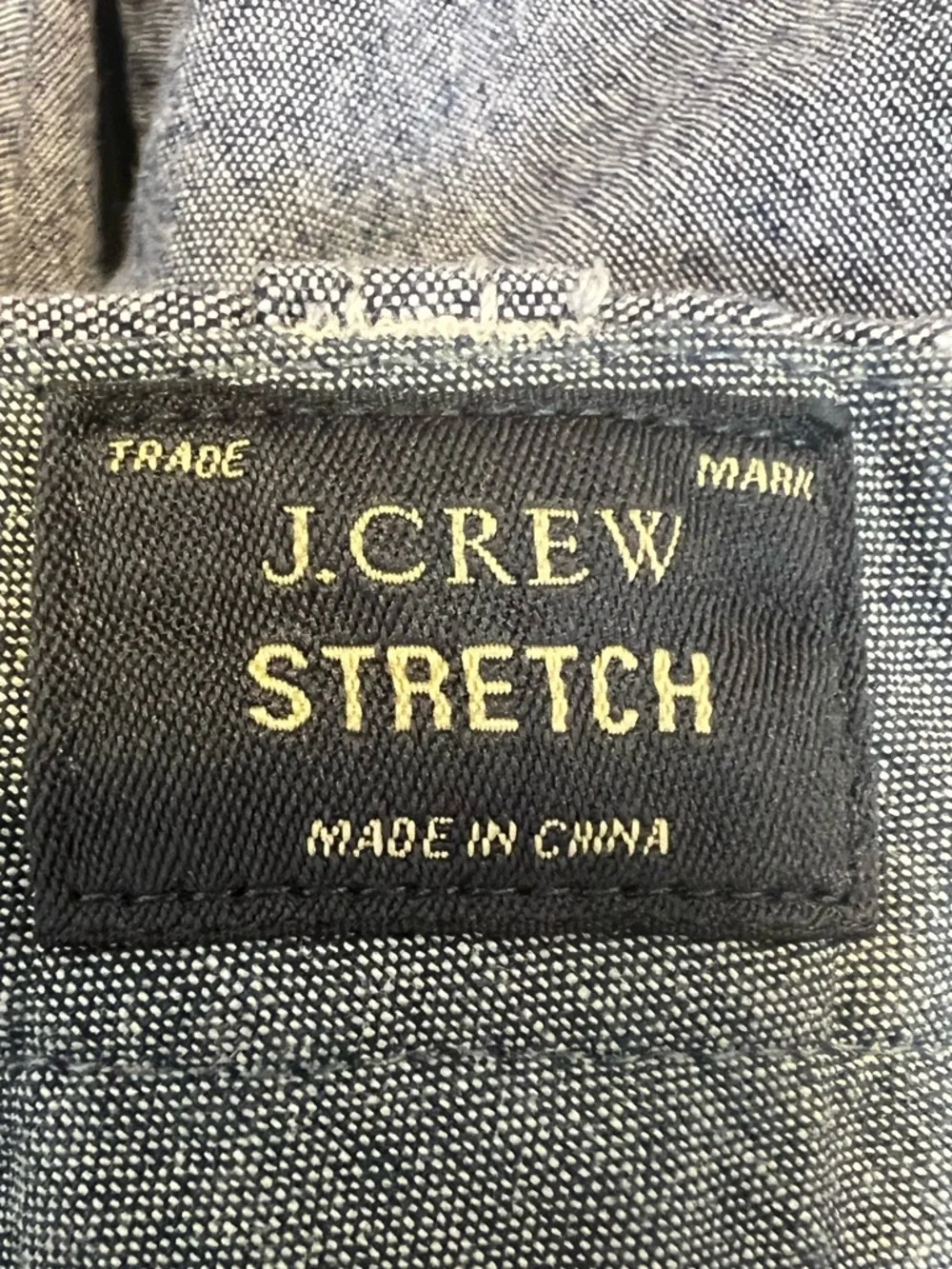 J. Crew Men's Stretch Flat-Front Shorts Size 31 Color Blue